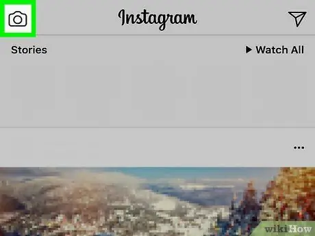 Afegiu un enllaç a la vostra història d'Instagram a Android Pas 3