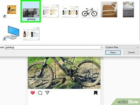 Plaas prente op Instagram vanaf u rekenaar Stap 8