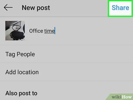 Chapisha kwenye Instagram Hatua ya 8