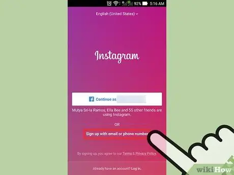 Obtenez Instagram sur votre téléphone Android Étape 9