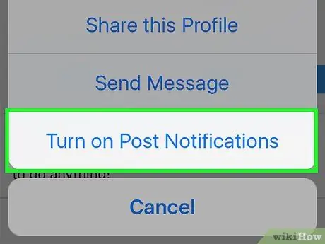 Включете или изключете известията в Instagram Стъпка 25