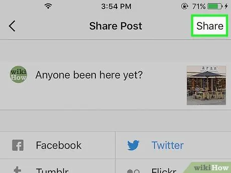 Magbahagi ng isang Post sa Instagram Hakbang 8