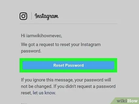 Reimposta la password di Instagram Passaggio 22