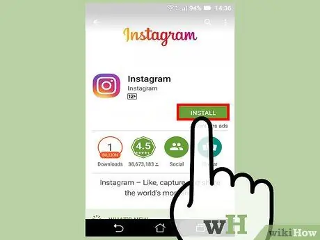 Създайте акаунт в Instagram Стъпка 3