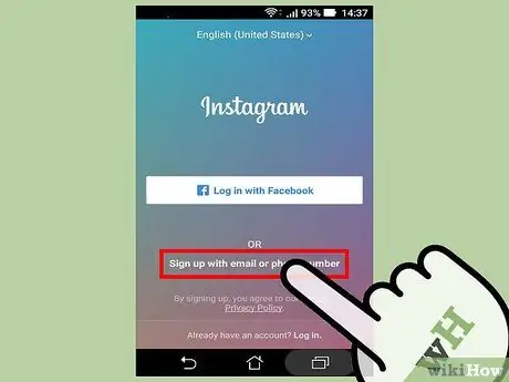 Създайте акаунт в Instagram Стъпка 5