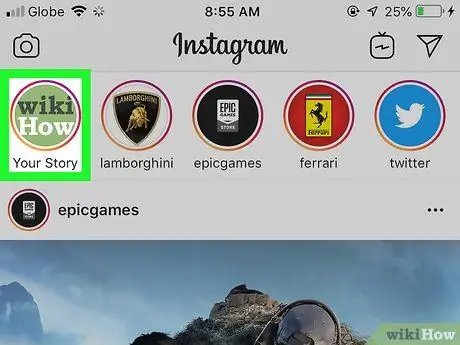 Bearbeiten einer geposteten Instagram-Story auf dem iPhone oder iPad Schritt 2