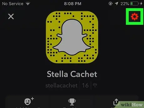 Salva le immagini su Snapchat Passaggio 3