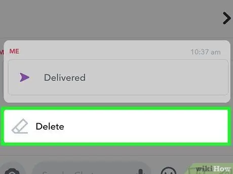 Tanggalin ang isang Snap sa Snapchat Hakbang 4