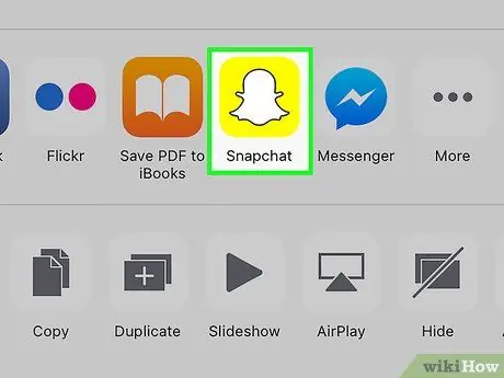 อัปโหลดรูปภาพใน Snapchat ขั้นตอนที่ 11