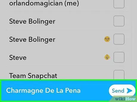 Laadige pilt üles Snapchatis 22. toiming