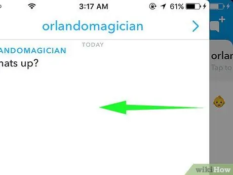 Прочетете съобщенията на Snapchat без другото лице да знае Стъпка 6