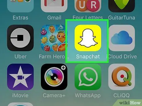 ซ่อนเพื่อนใน Snapchat ขั้นตอนที่ 1