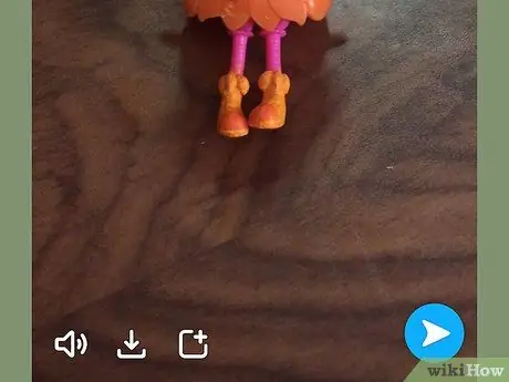 Úprava videí na Snapchate Krok 3