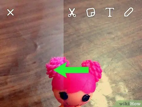 Modifier des vidéos sur Snapchat Étape 4