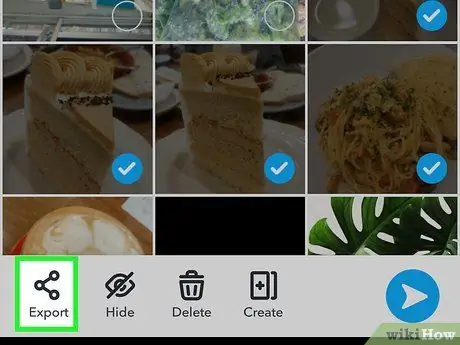 Eseguire il backup del rullino fotografico in Snapchat Passaggio 5