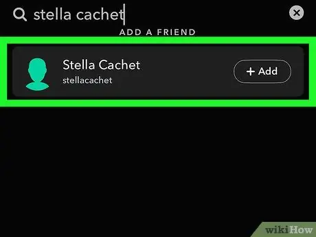 Finden Sie den Snapchat-Benutzernamen von jemandem Schritt 4