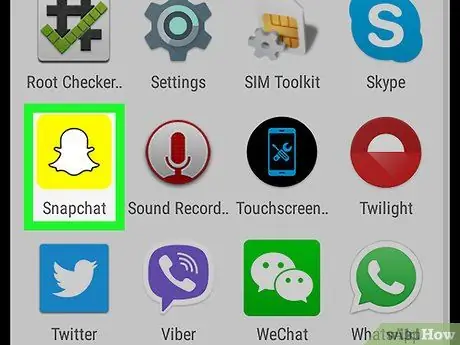 احصل على Friendmojis على Snapchat على Android الخطوة 1