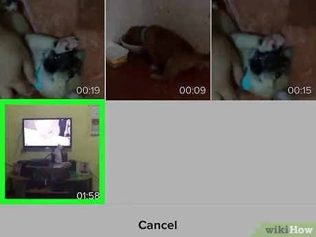 Cargue videos más largos de Tik Tok en iPhone o iPad Paso 5