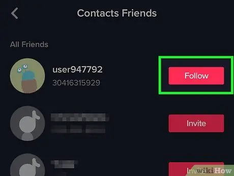 Find Friends on Tik Tok on iPhone or iPad Step 16