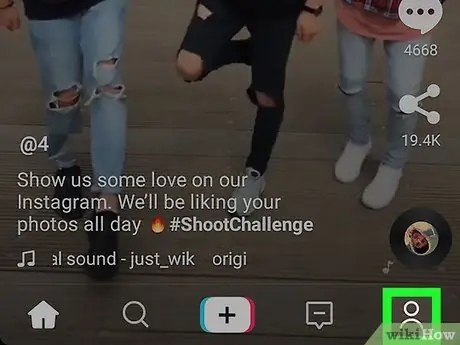 Chat op Musical. Ly op Android Stap 2