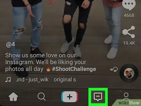 แชทบน Musical. Ly บน Android ขั้นตอนที่ 8