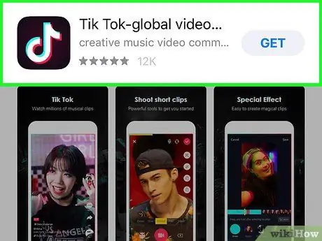 Use Tik Tok en iPhone o iPad Paso 4