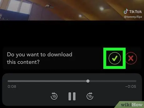 I-save ang isang TikTok Video sa Iyong Gallery sa iPhone o iPad Hakbang 17