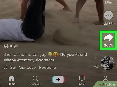 Mentsen egy TikTok videót a Galériájában iPhone vagy iPad készüléken 3. lépés