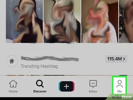 Rediģējiet savu TikTok profilu 1. darbība