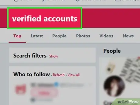 Kumuha ng isang Na-verify na Account sa Twitter Hakbang 5