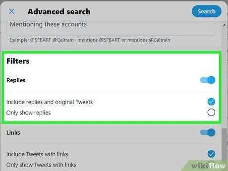 Search Tweets from a Specific User Step 13