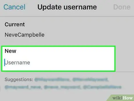 Ändern Sie Ihren Twitter-Benutzernamen Schritt 7