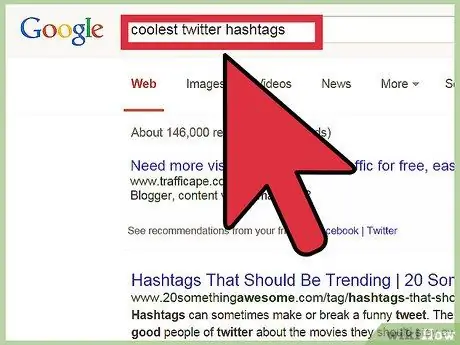 استخدم Hashtags مع Twitter الخطوة 8