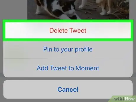 একটি টুইট মুছে ফেলুন ধাপ 6