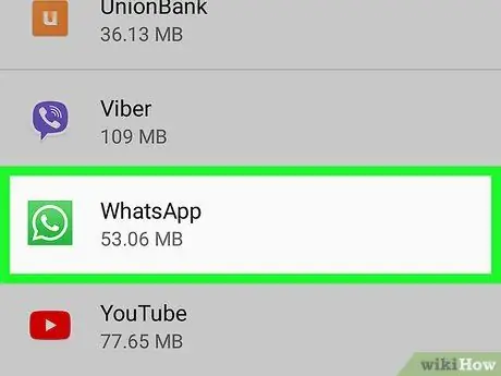 Desinstal·leu WhatsApp a Android Pas 3