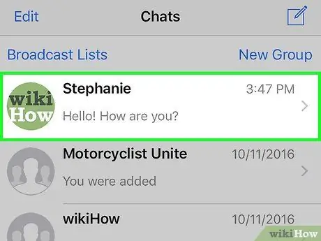 Reply to a Specific Message on WhatsApp Step 2