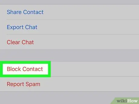 Blockieren Sie WhatsApp-Anrufe auf dem iPhone oder iPad Schritt 5