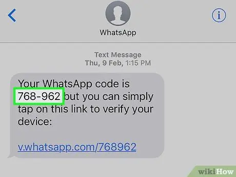 Направете акаунт в WhatsApp Стъпка 7