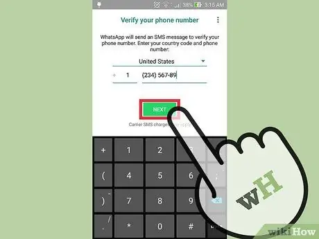 WhatsApp पर संदेश भेजें चरण 14