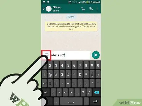 Envoyer des messages sur WhatsApp Étape 19