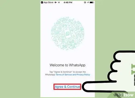 Изпращане на съобщения на WhatsApp Стъпка 2