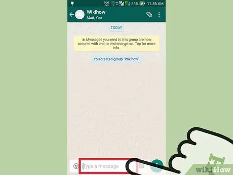 قم بإنشاء مجموعة في WhatsApp الخطوة 17