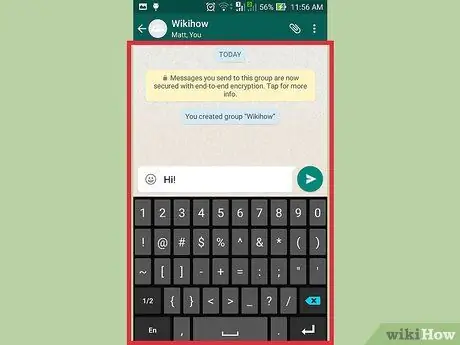 Crea un gruppo in WhatsApp Passaggio 20