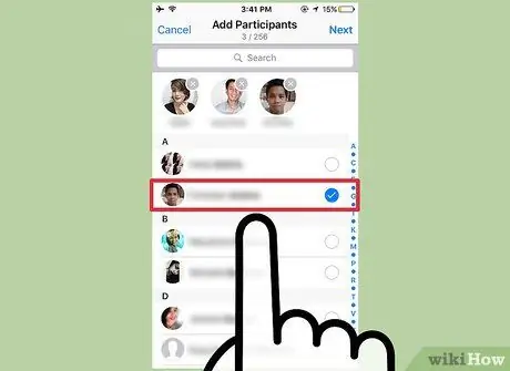 Create a Group in WhatsApp Step 4