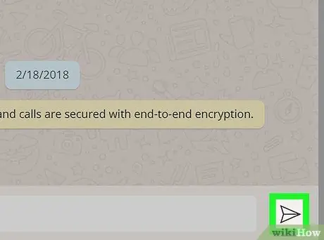 Envieu missatges de WhatsApp des de la PC Pas 11