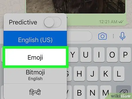 Besarkan Emoji di WhatsApp Langkah 5