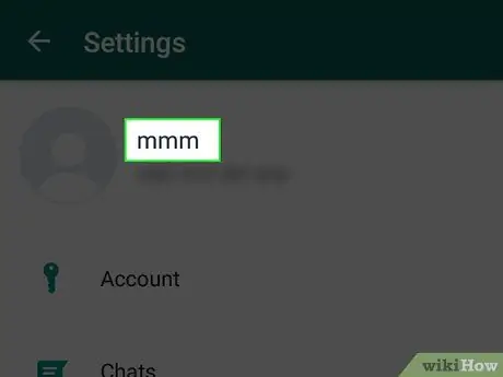 WhatsApp -da Profil şəklinizi dəyişdirin Adım 13