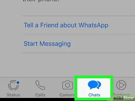 Cari Seseorang di WhatsApp Langkah 2