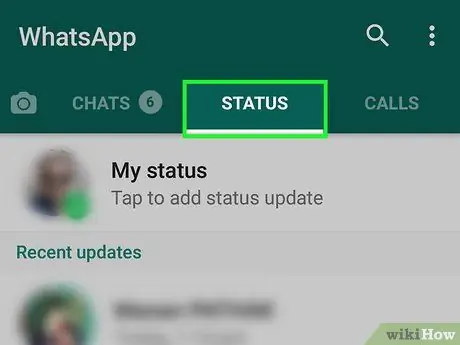 Zmień swój status na WhatsApp Krok 11