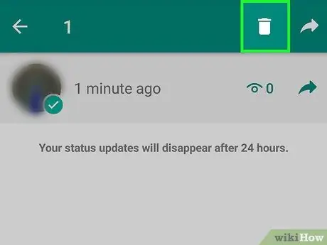 Αλλάξτε την κατάστασή σας στο WhatsApp Βήμα 14